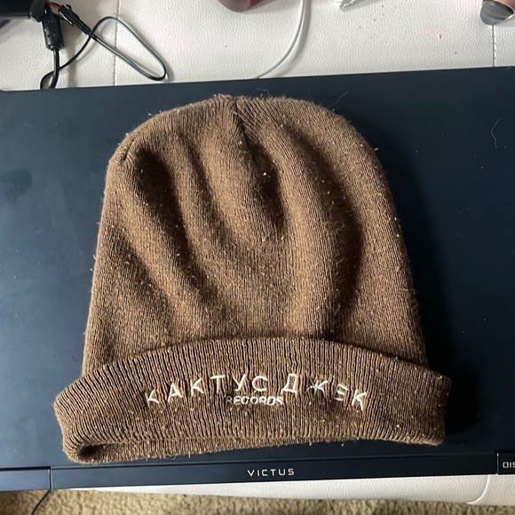 Travis Scott Russian beanie,cactus Jack records (KAKTYC AMEK)